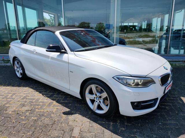 BMW 220 d 190cv Cabrio Sport Automatica, Pelle rossa, Navi