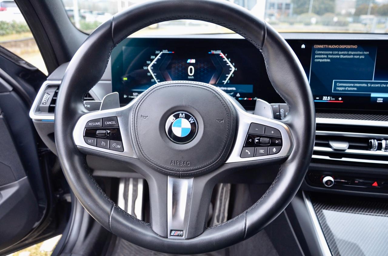 BMW M340i TOURING MHEV 48V XDRIVE 374cv AUTO, SERVICE UFF BMW, UFF ITALIANA, EURO 6D, RETROCAMERA, FARI LED, PERMUTE