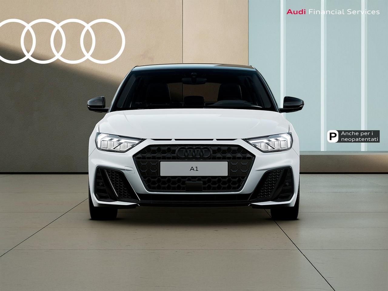 Audi A1 sportback 35 1.5 tfsi identity black s-tronic