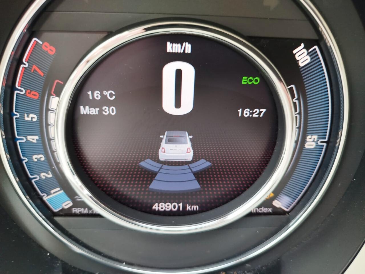 FIAT 500 CABRIO* PREZZO VERO - QUADRO DIGITALE UNIPRO'