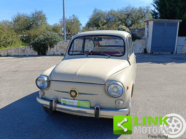 FIAT 600 LIBRETTO E TARGHE ORIGINALI
