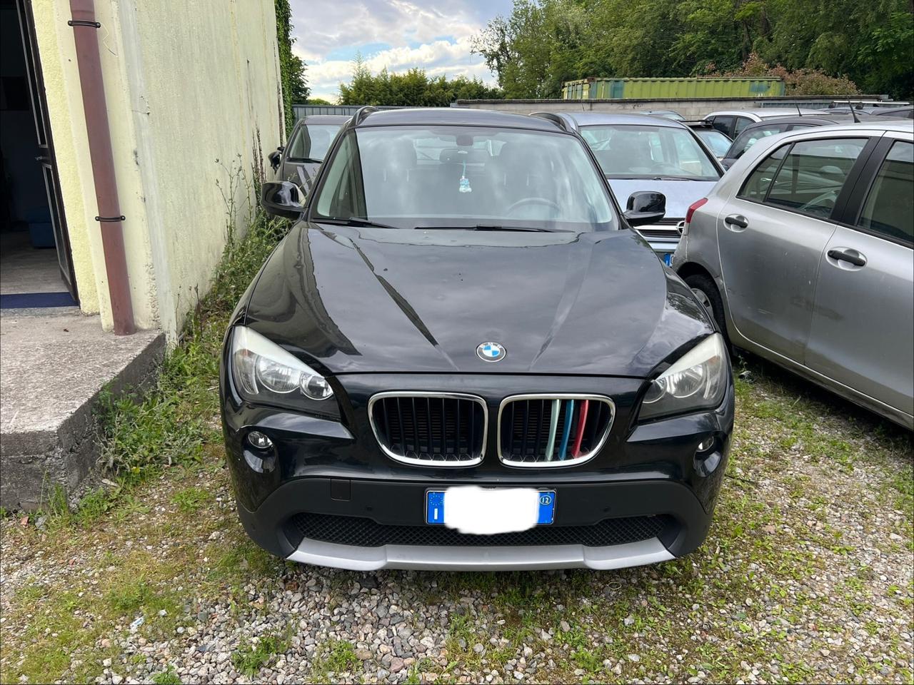 Bmw X1 con catena rotta