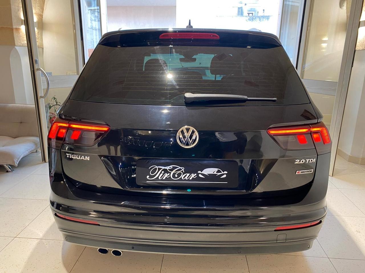 VOLKSWAGEN TIGUAN 2.0 TDI 150CV 4MOTION PELLE NAVI CRUISE ANNO 2017