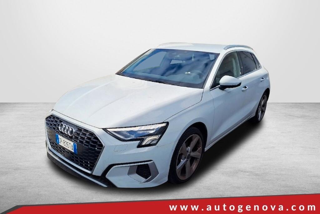 AUDI A3 SPORTBACK 35 TDI 150CV 6M. BUSINESS ADVANCED ( FARI LED MATRIX - VIRTUAL COCKPIT - CRUISE - NAVI - MIRROR - PDC - CERCHI 18 )