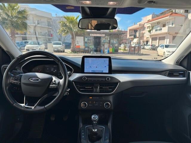 Ford Focus 1.5 EcoBlue 120 CV SW Business Cplay-Cam-Led-Navi