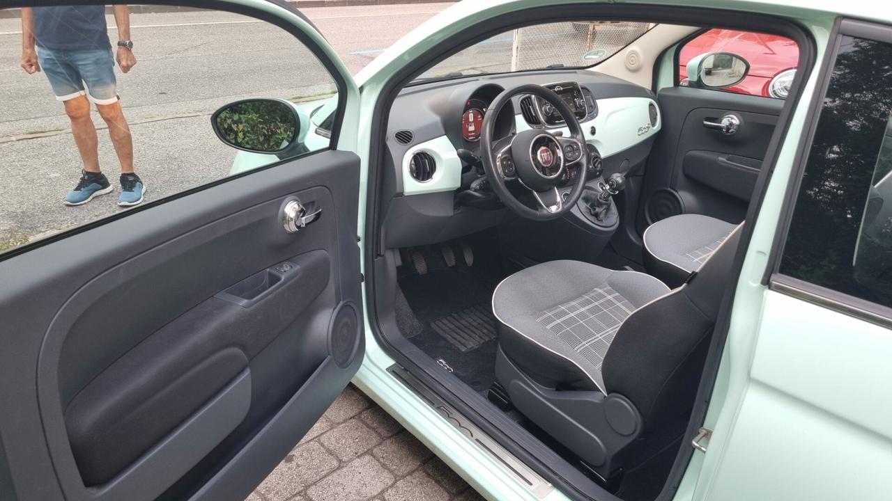 Fiat 500 C 1.2 Lounge 69 cv anno 2017 km 54000