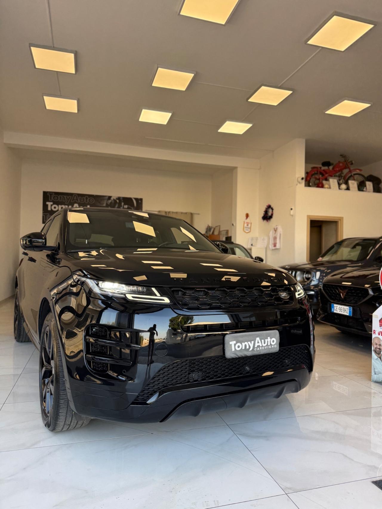 Land Rover Range Rover Evoque d i4 mhev R-Dynamic HSE APPLE CARPLAY,TELECAMERA,TOTAL BLACK,NAVI,PELLE,FULL LED