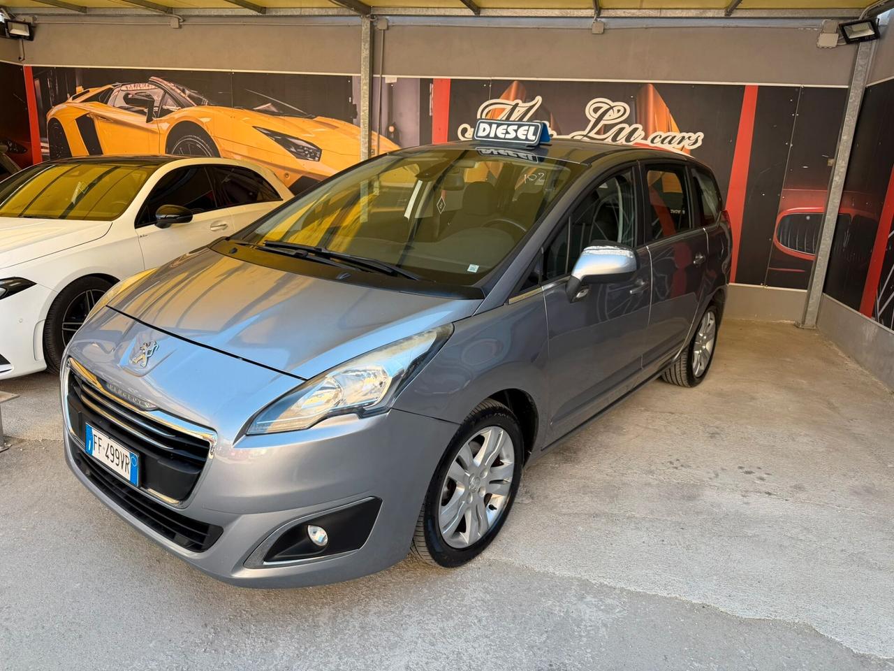 Peugeot 5008 1.6cc diesel 12 mesi garanzia-2016