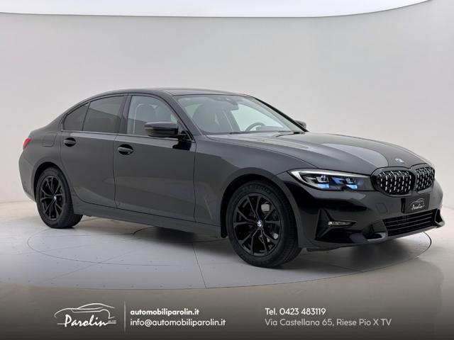 BMW 318 d 48V Sport Aut. Berlina Black pack-Telecamera-LED