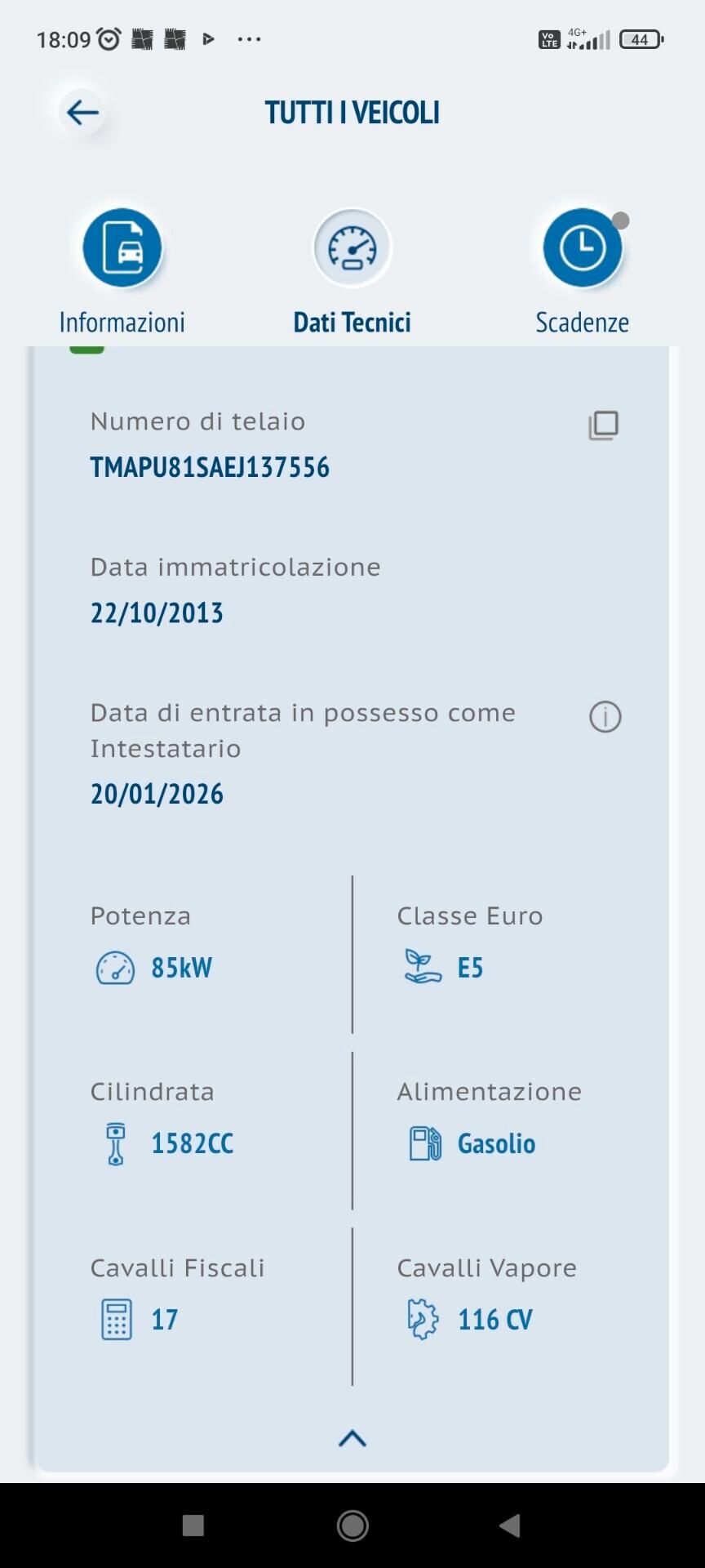 Hyundai iX20 1.6 CRDI 115 CV