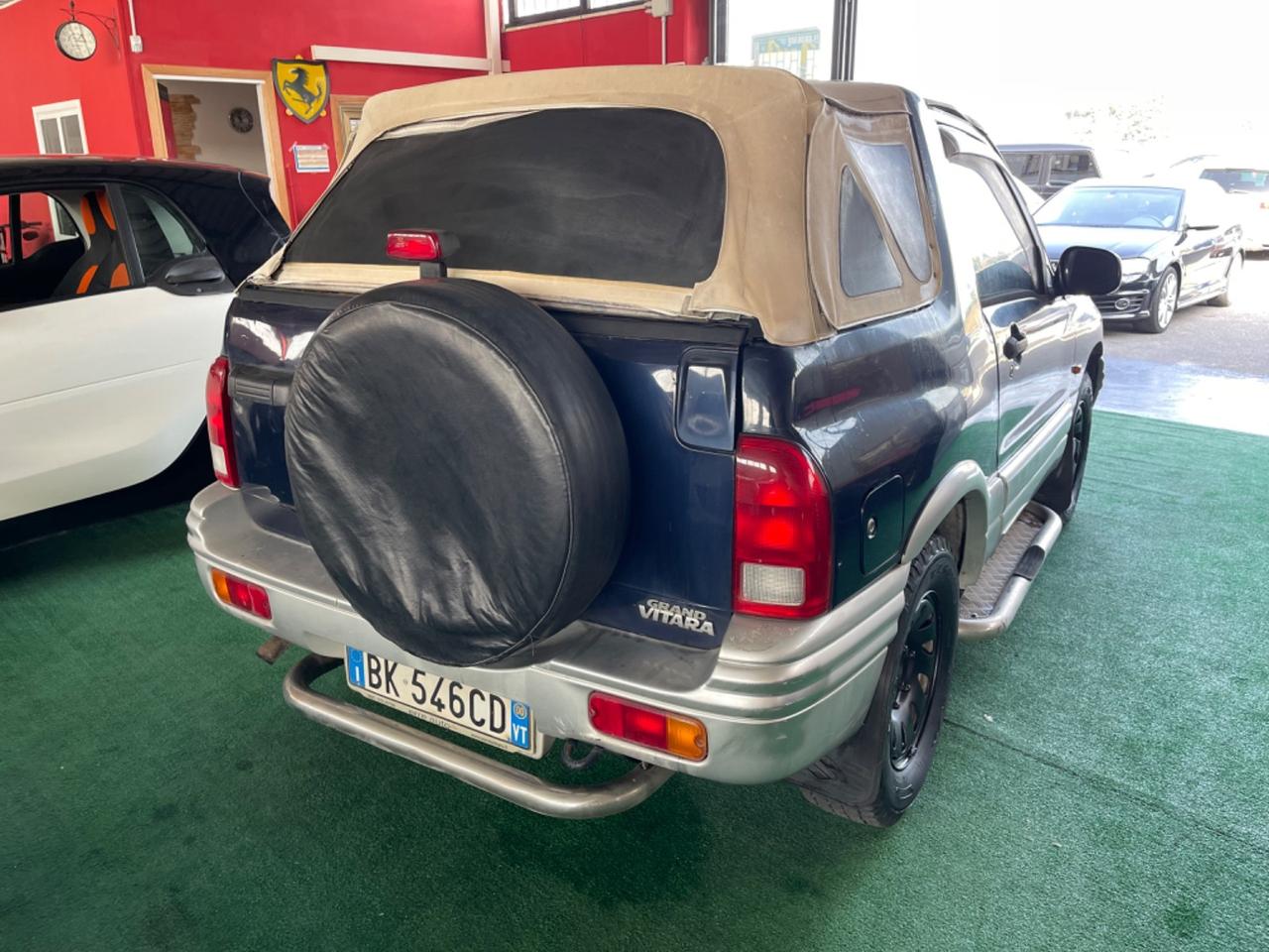 Suzuki Grand Vitara 1.6 4x4 GPL Cabrio Neopatentati PERMUTE RATE