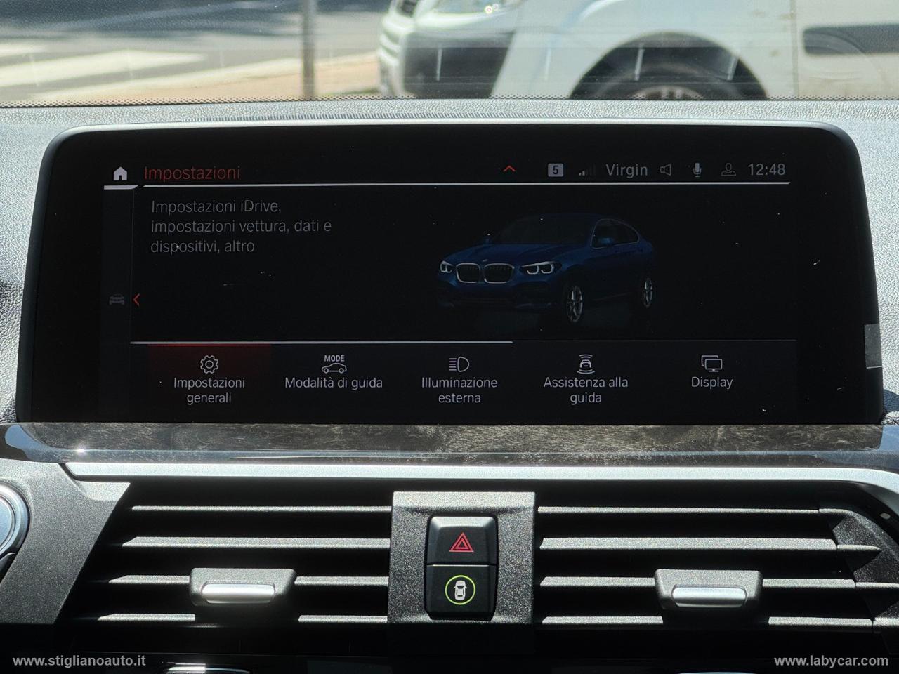 BMW X4 xDrive20d xLine MY 19 Head up display