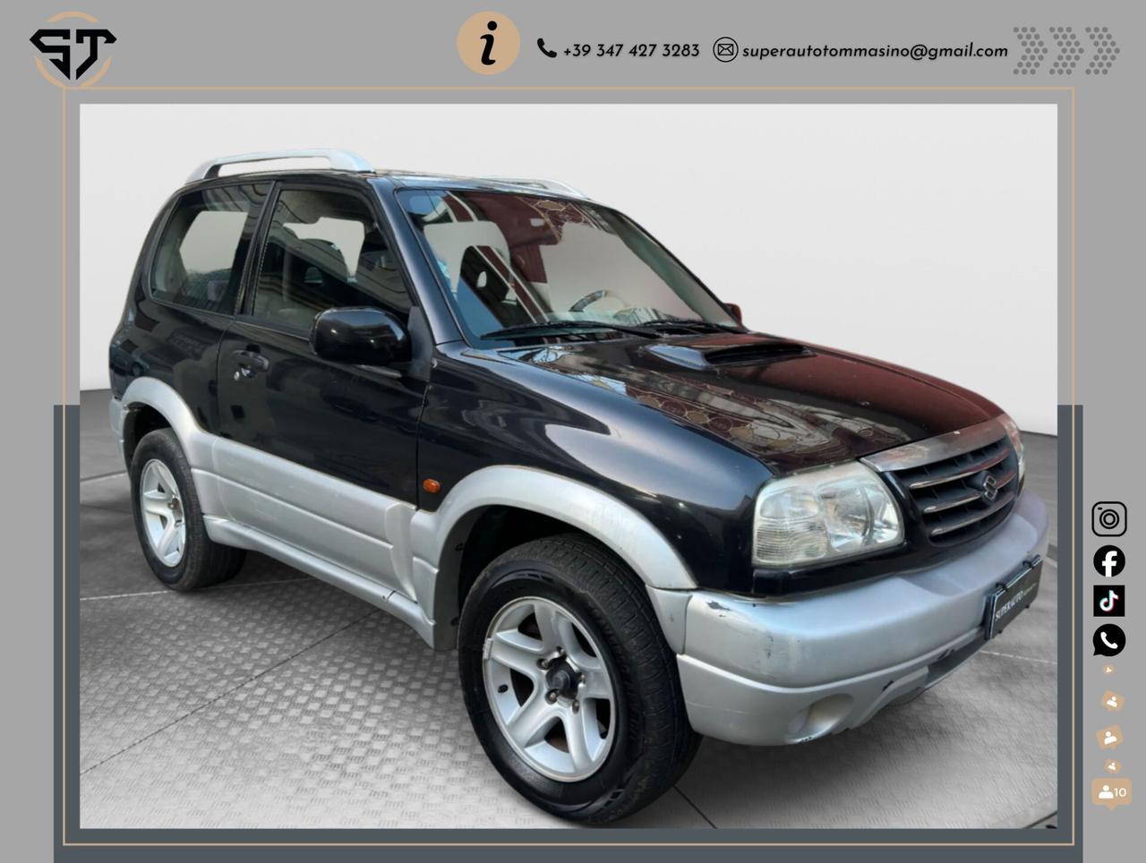 Suzuki Grand Vitara 2.0 turbodiesel 16V cat 3 porte