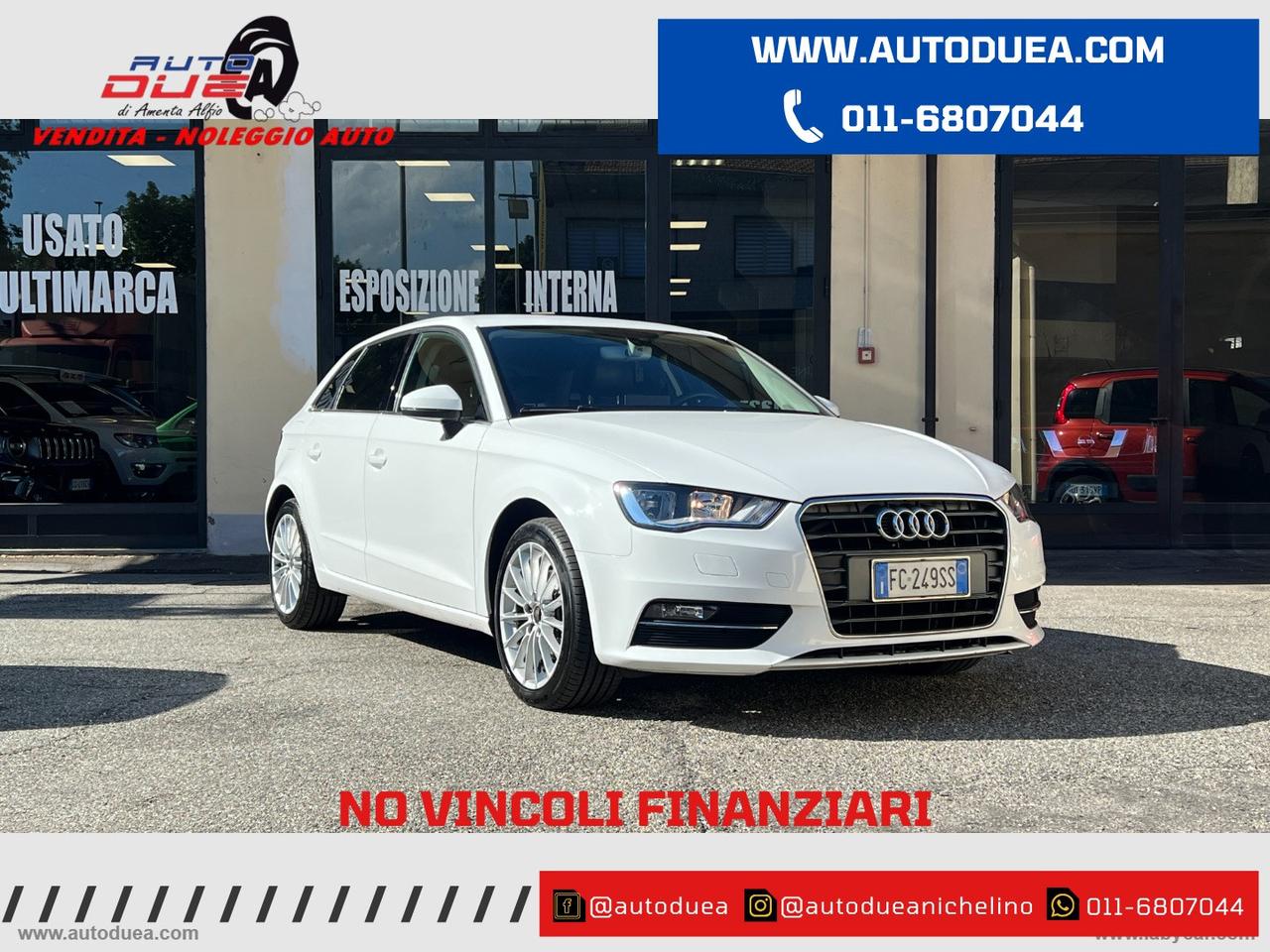 AUDI A3 SPB 1.6 TDI S-TRONIC Ambiente EURO6