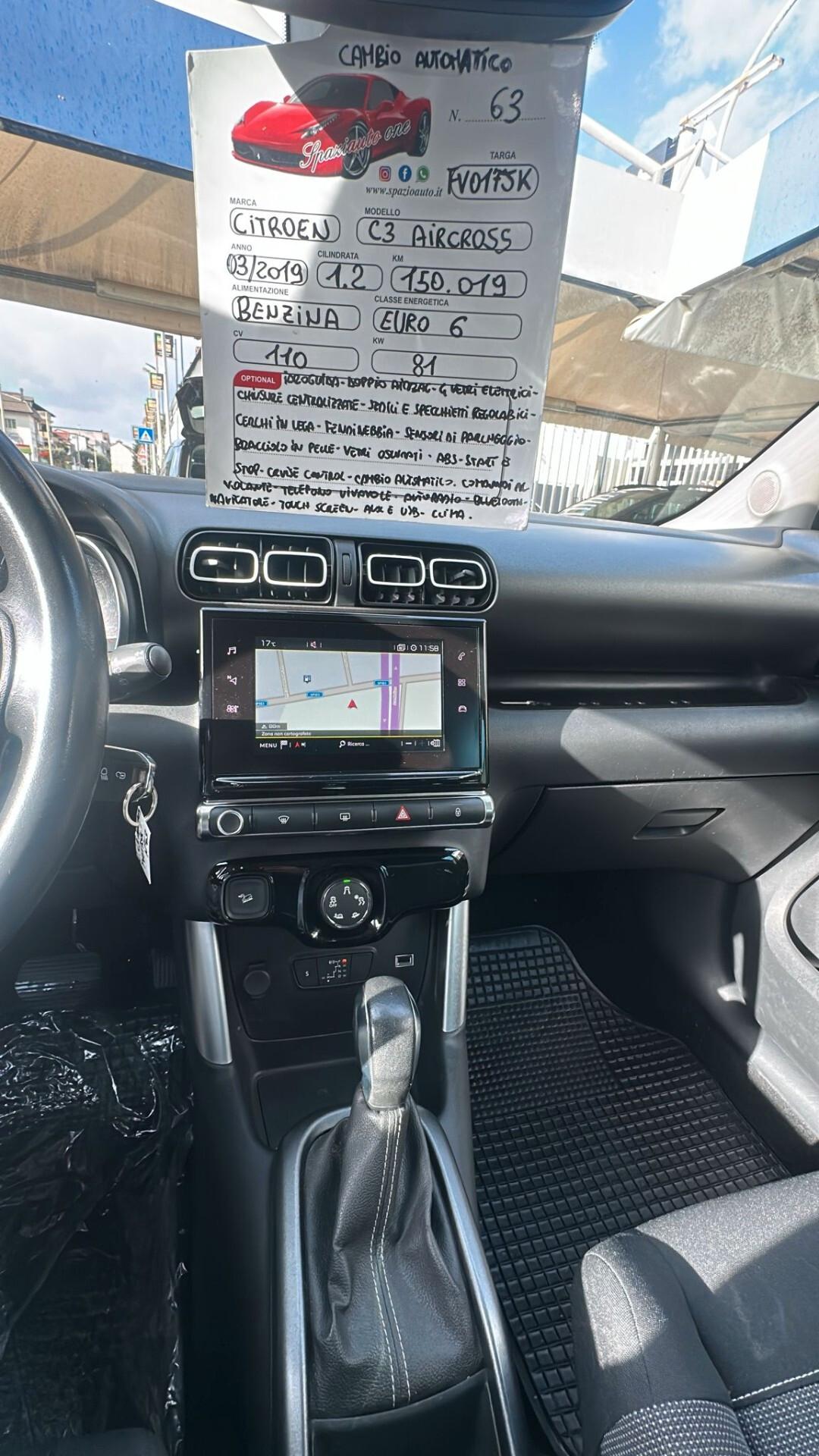 CITROEN C3 AIRCROSS 2019 AUTOMATICA