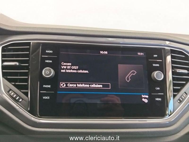 Volkswagen T-Roc 1.0 TSI 115 CV Style BlueMotion Technology