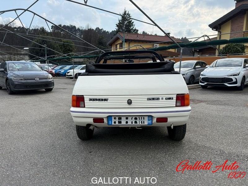 Peugeot 205 CABRIOLET 1.4 benzina 60cv