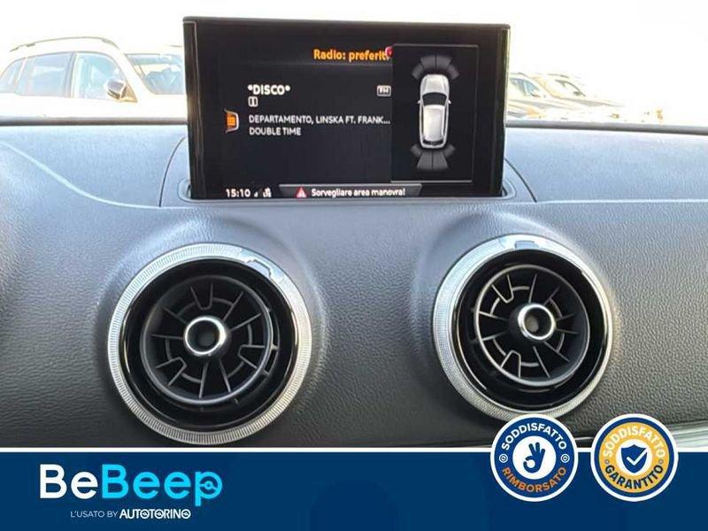 Audi A3 SPORTBACK 2.0 TDI SPORT EDITION QUATTRO 184CV S
