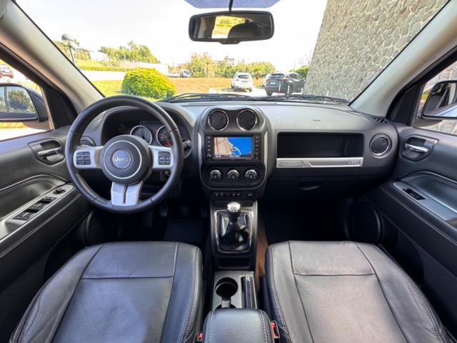 JEEP Compass 2.2 CRD 163 CV 4X4 LIMITED+NAVI+RCAM+PELLE