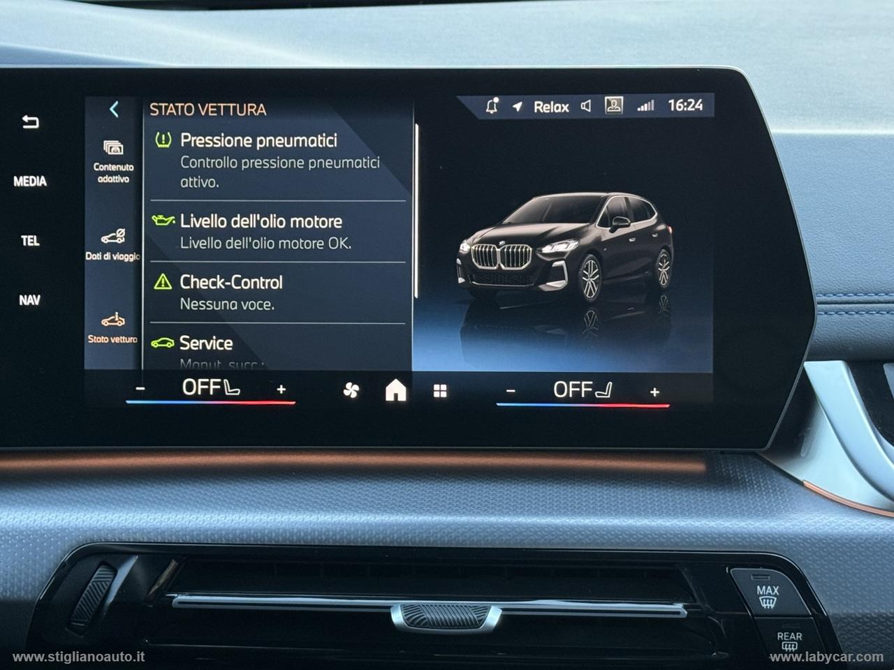 BMW 218d Active Tourer Msport HEAD- UP DISPLAY