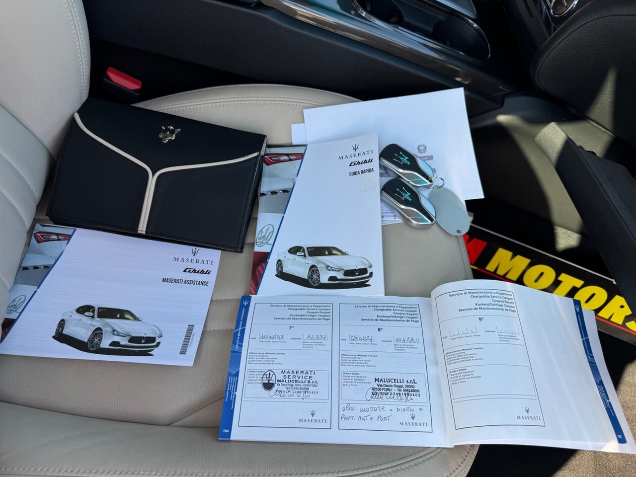 Maserati Ghibli 3.0 V6 250cv Diesel Full Service Maserati