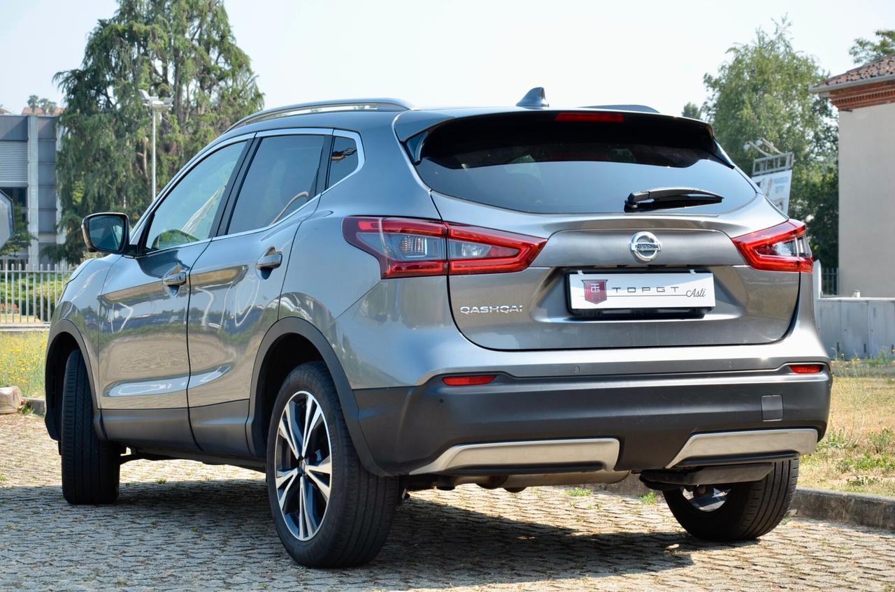NISSAN QASHQAI 1.5 DCI N-CONNECTA 115cv, UNICOPROPRIETARIO, EURO 6D, SERVICE DIMOSTRABILI, TETTO, RETRO 360°, NAVI, PERMUTE
