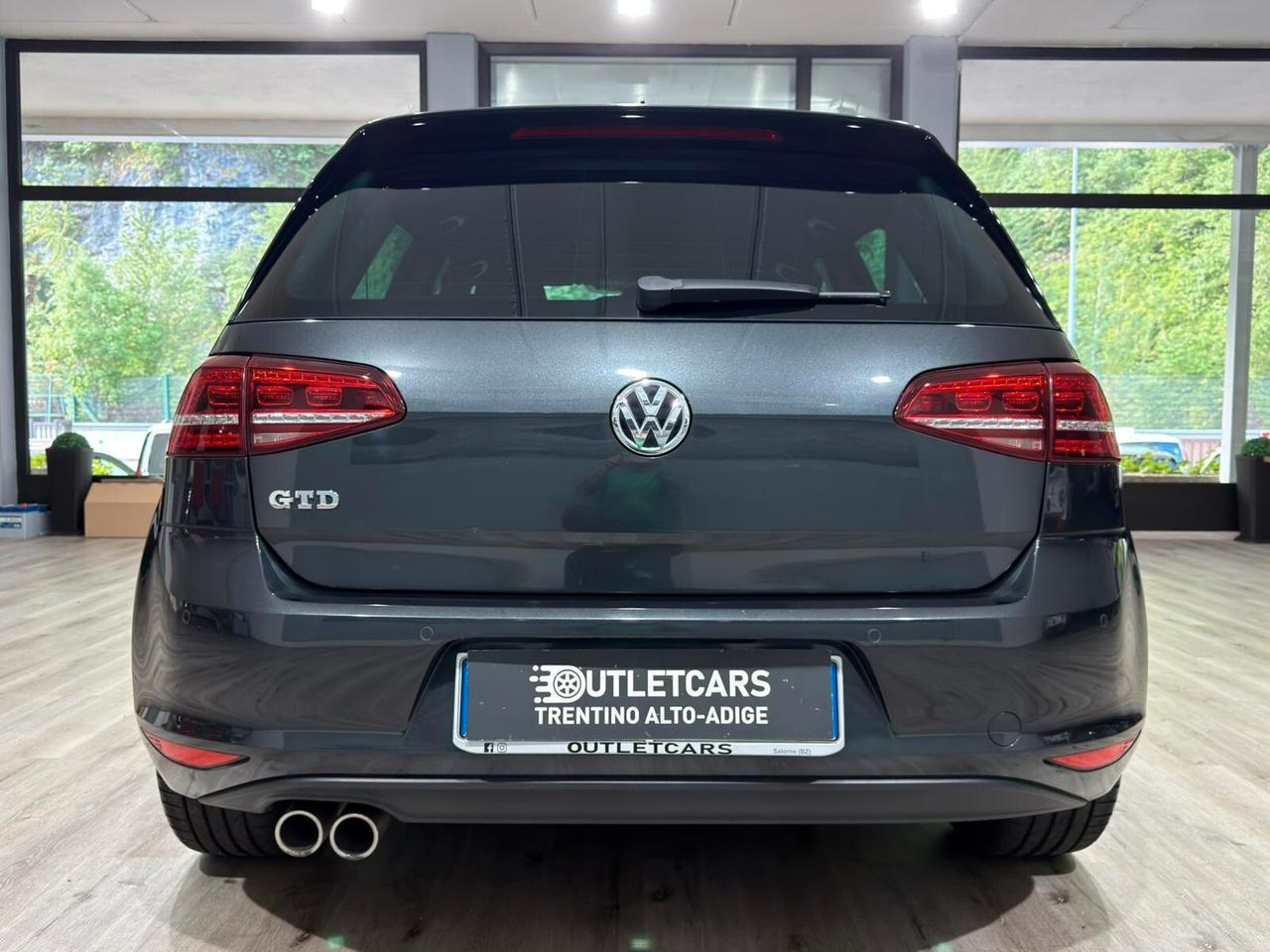 VW GOLF GTD 2.0 184cv MANUALE 1PROPRIETARIO 2016