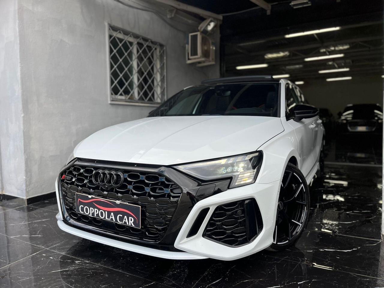 AUDI RS3 SPB Tetto Pack design Rs Carbon 400CV VALUTO PERMUTE