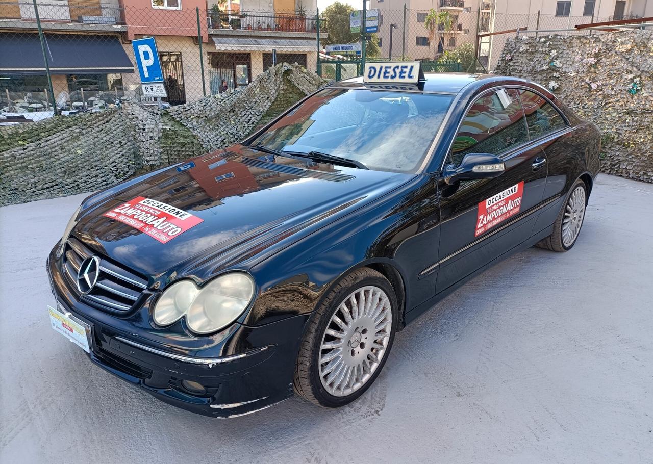 Mercedes-benz CLK 220 CDI COUPè AUTOMATICO ZAMPOGNAUTO CT