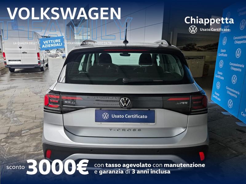 Volkswagen T-Cross 1.0 tsi life 95cv