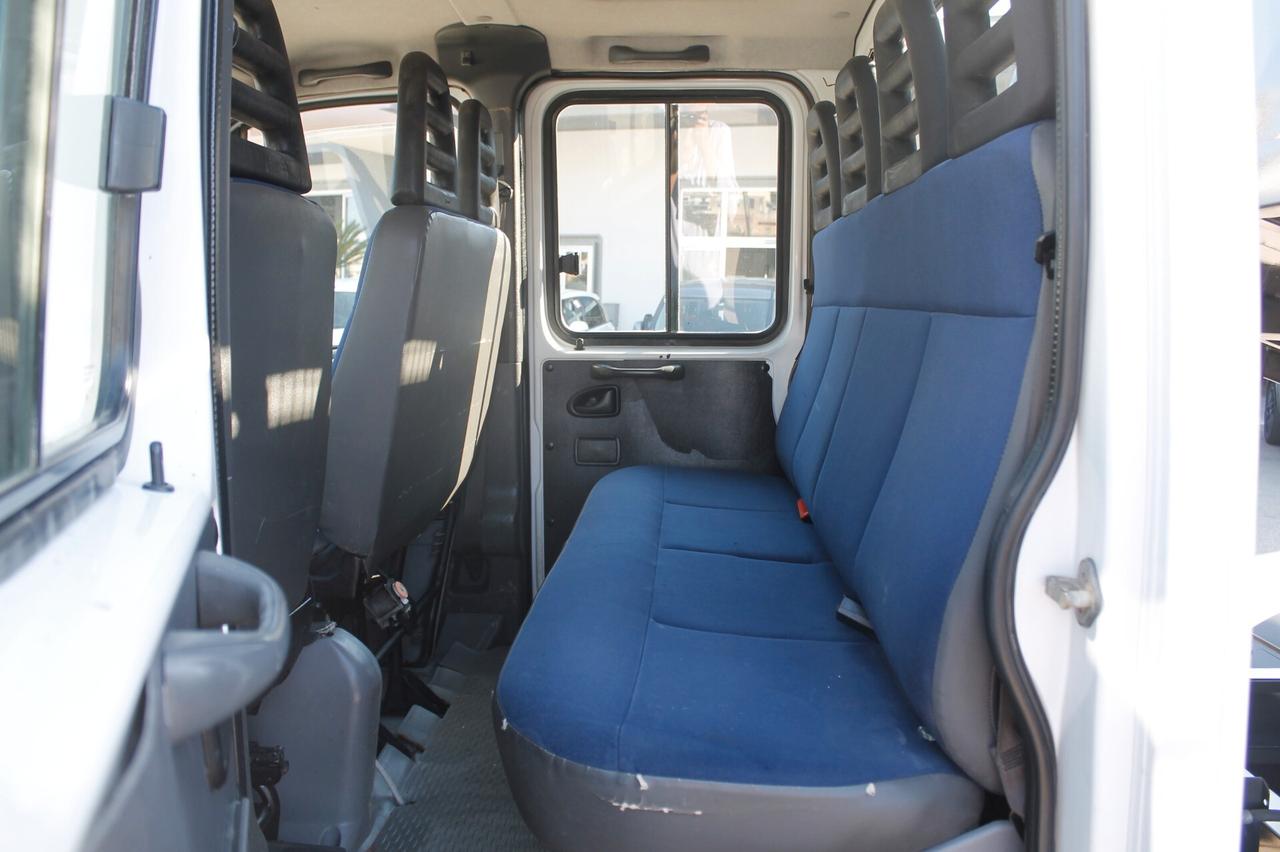 IVECO DAILY 35C10 DOPPIA CABINA CASONE RIBALTABILE