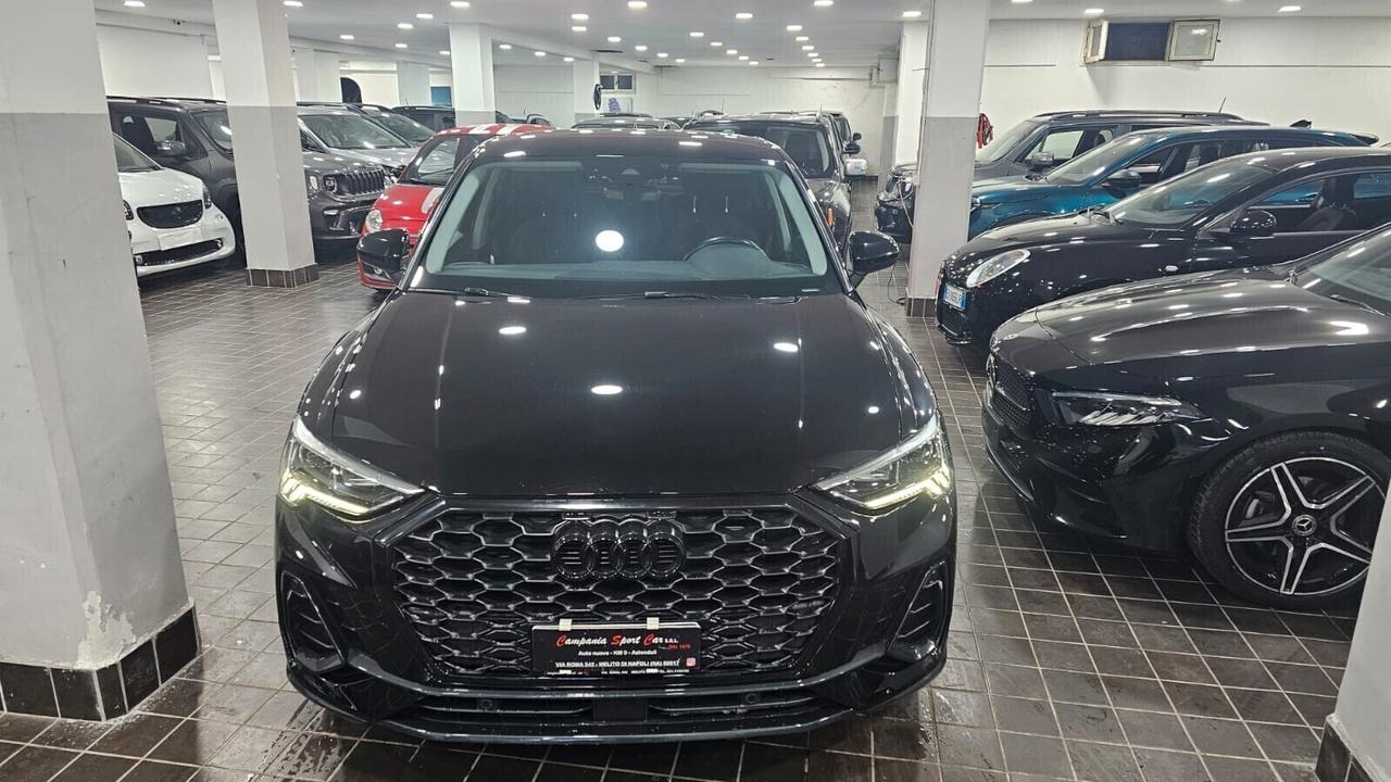 NUOVA AUDI Q3 SPORTBACK S-LINE EDITION 35 TDI 150CV S-TRONIC IDENTITY BLACK