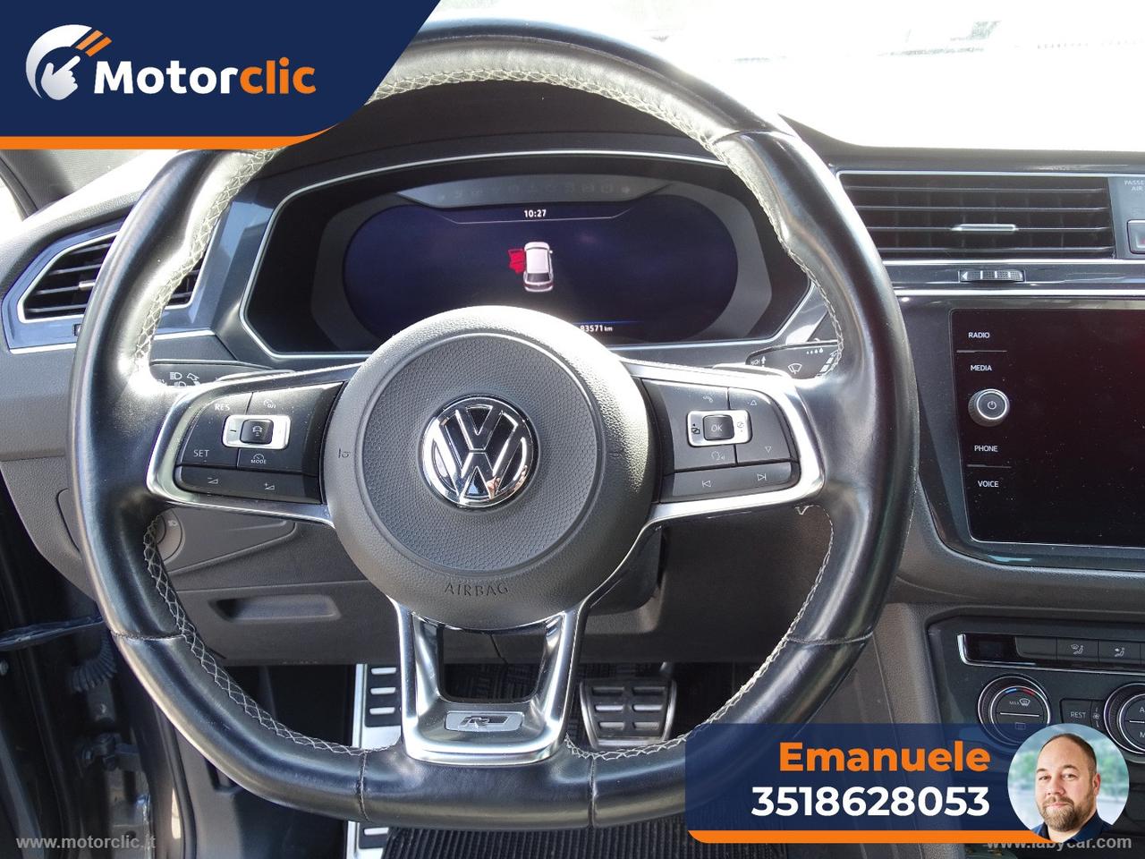 VOLKSWAGEN Tiguan 2.0 TDI 190CV DSG 4MOT. R-LINE