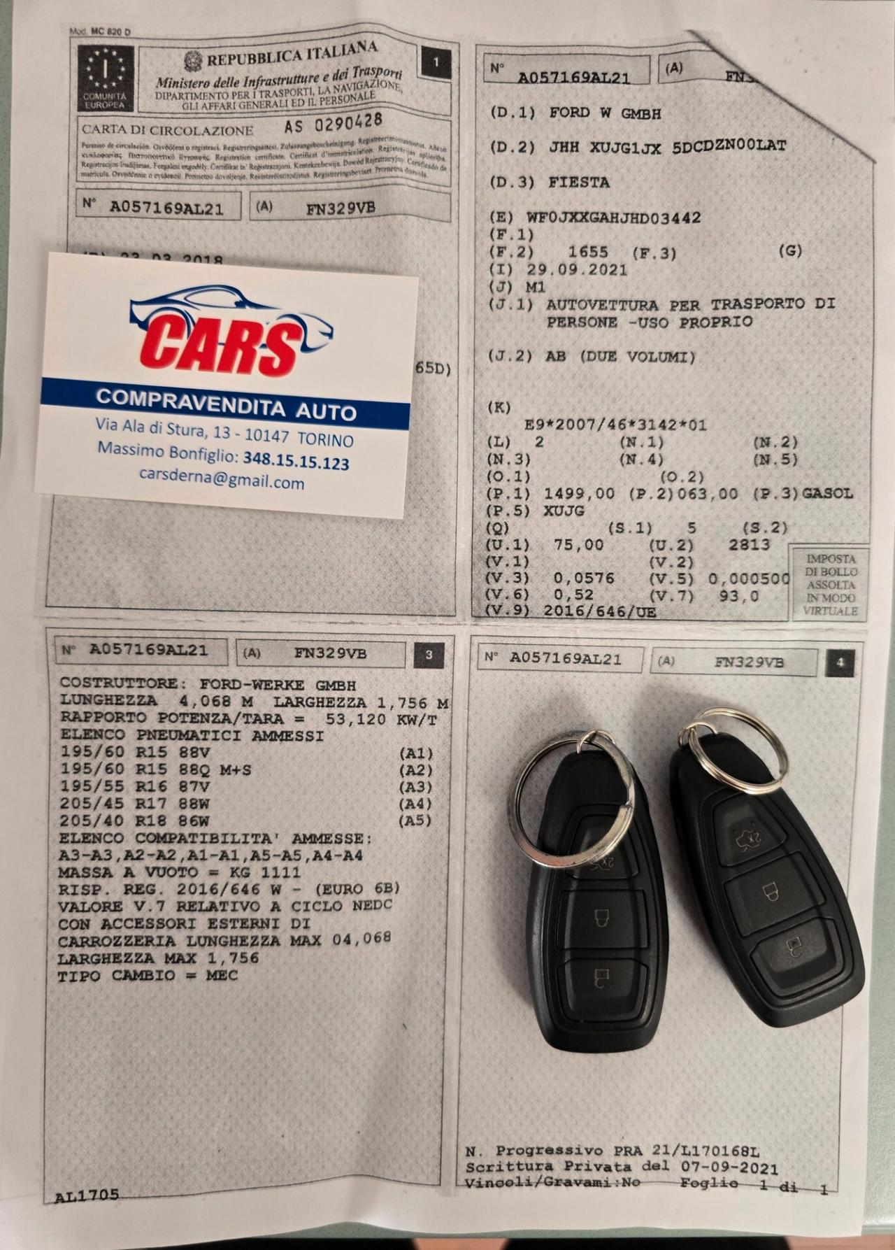 Ford Fiesta 1.5 TDCi 5 porte ST-Line