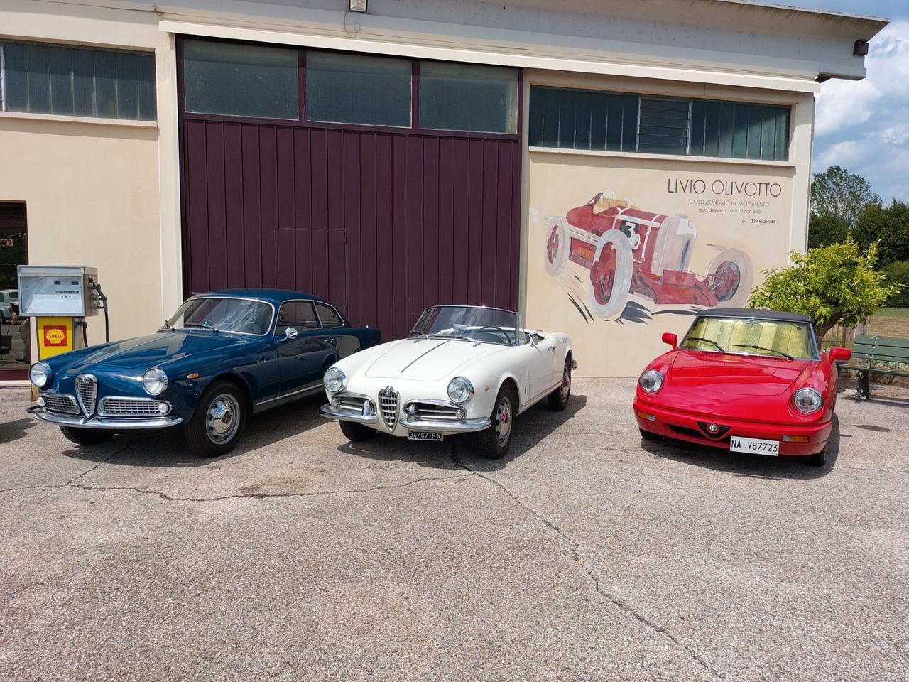Alfa Romeo Giulietta Spider 1300 del 1960 ( la Seconda Serie )