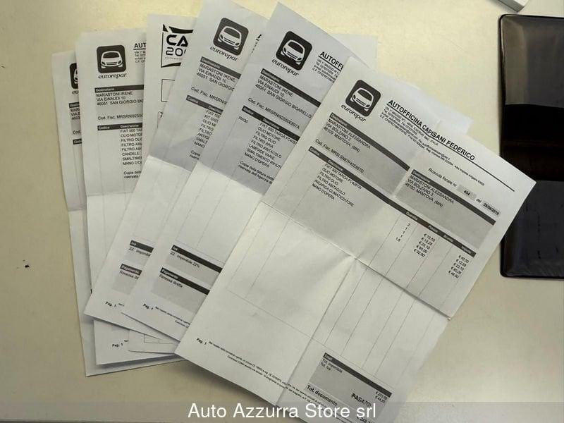 FIAT 500 1.2 Lounge *TAGLIANDATA, PROMO AZZURRA*