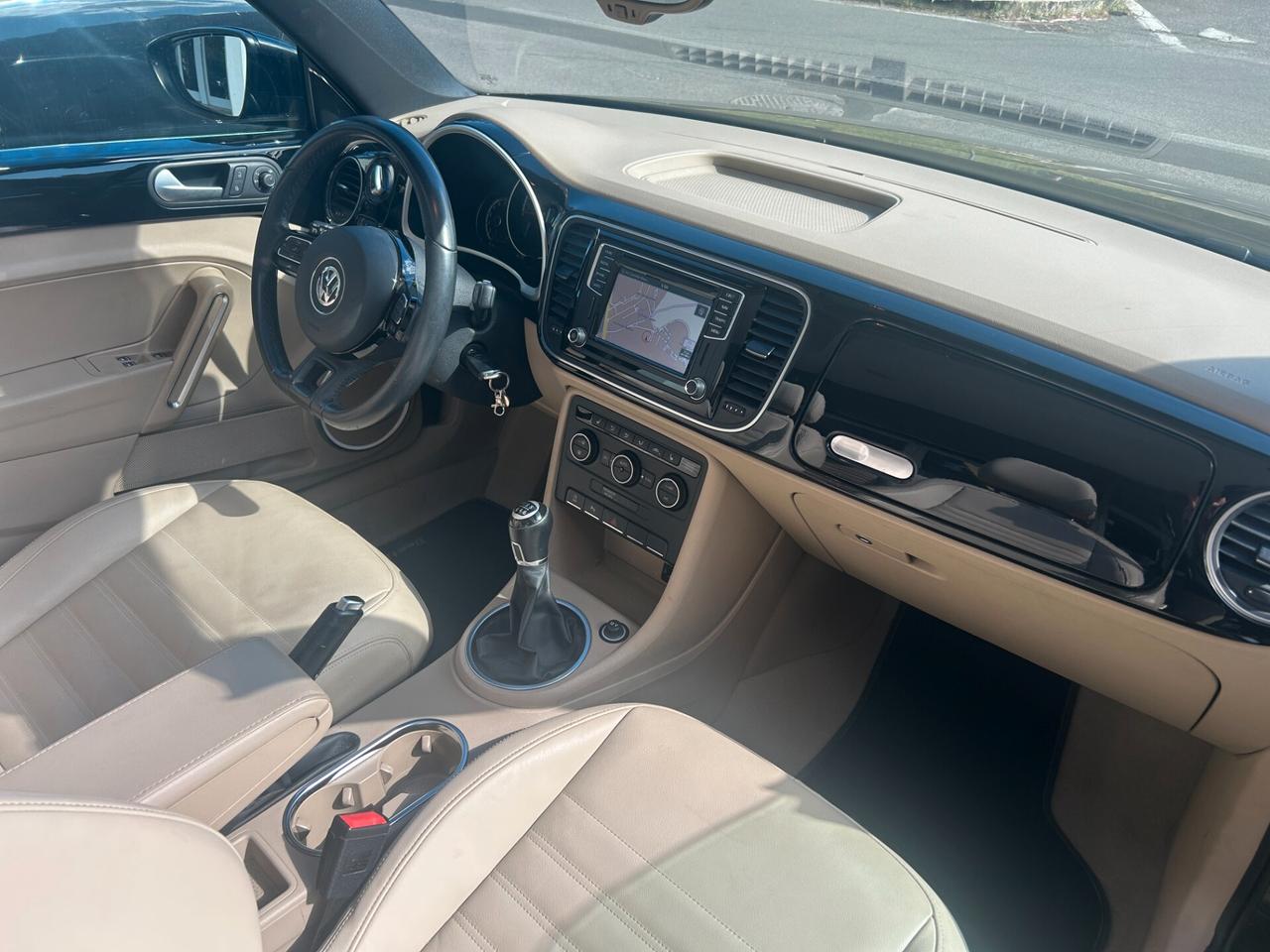 Volkswagen Maggiolino 1.2 pelle-navi-led