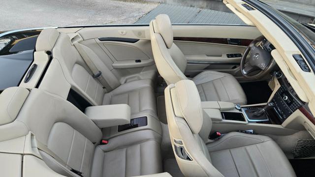 MERCEDES-BENZ E 200 CGI CABRIO BLUEEFFICIENCY TAGLIANDI MB GARANZIA