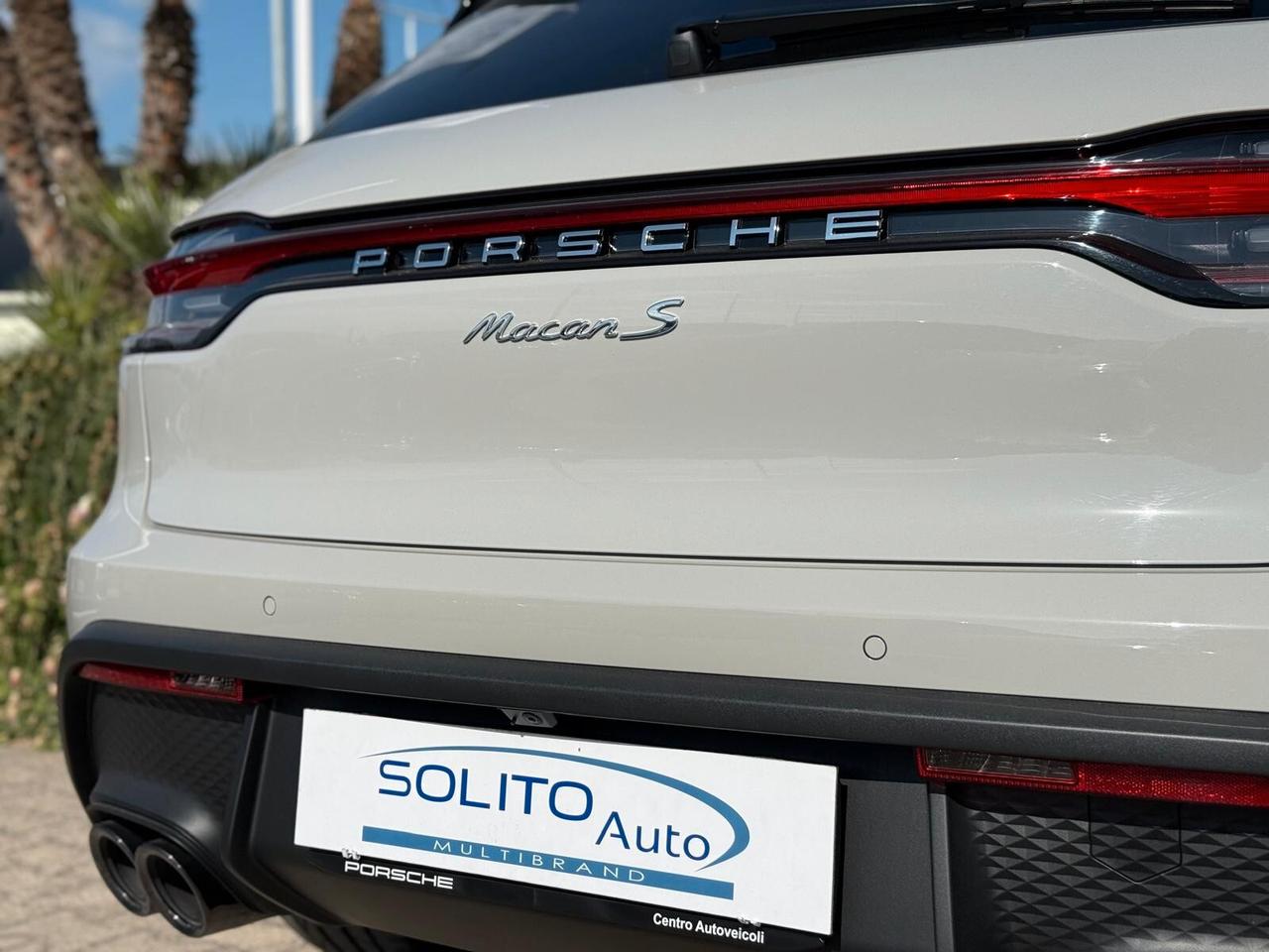 Porsche Macan 2.9 S 381CV pdk Grigio Gesso *Tetto *Scarico Sportivo