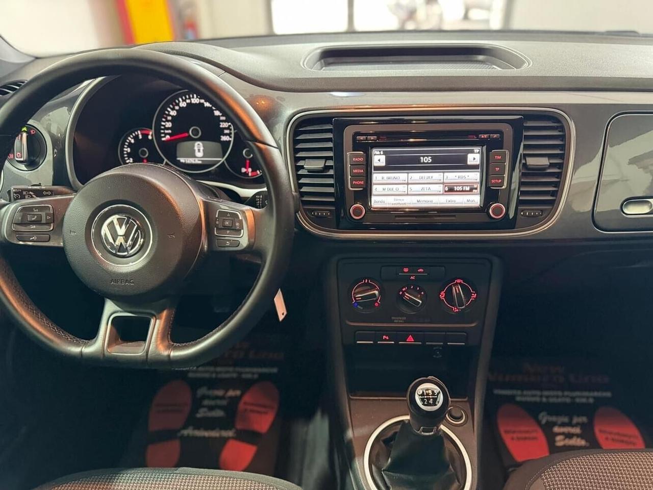 Volkswagen Maggiolino NEW BEETLE 1.6 TDI 105CV DESIGN 2012