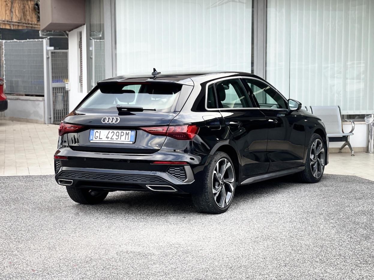 Audi A3 SPB 2.0 Diesel 200CV E6 Automatica - 2022
