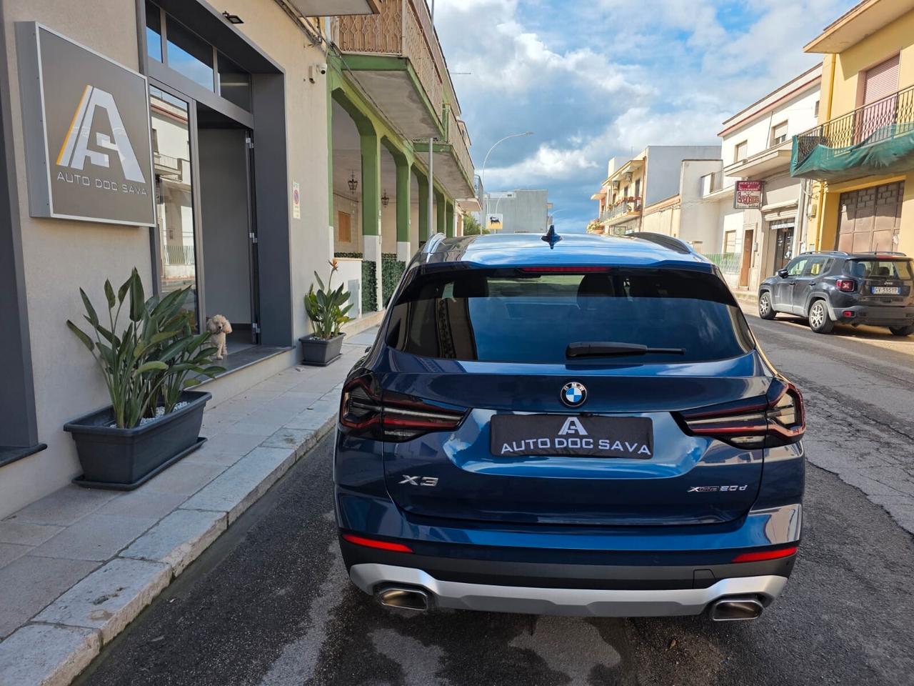 Bmw X3 2.0 190 Cv X-Drive 48 V Mhev+Pelle Totale+Retrocamera...