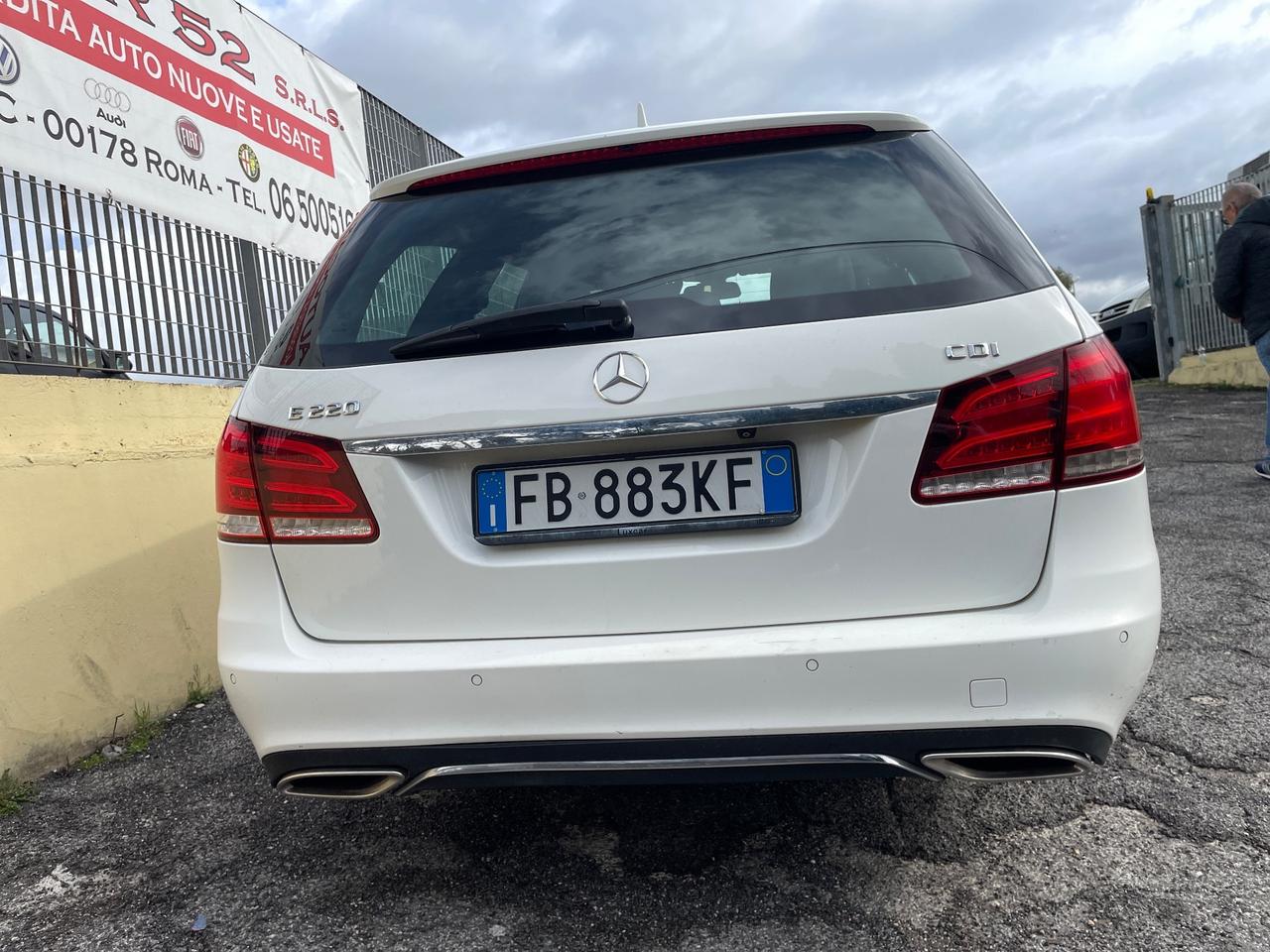 Mercedes-benz E 220 BlueTEC S.W. Pelle - R