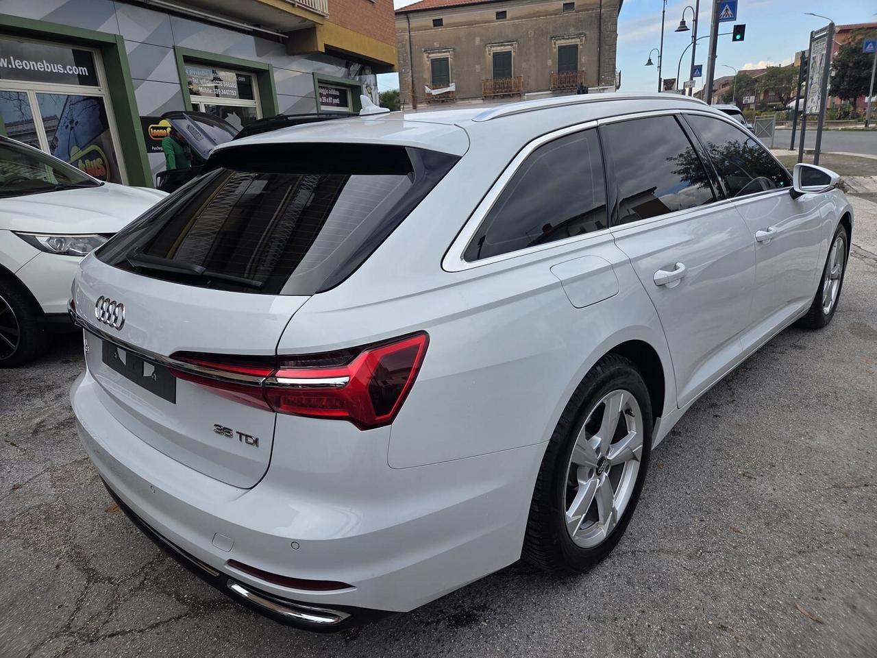 AUDI A6 AVANT 35TDI HYBRID BIANCO PERLA