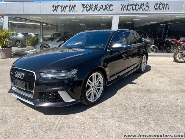 AUDI RS6 4.0 tfsi 560cv carboceramica iva esposta