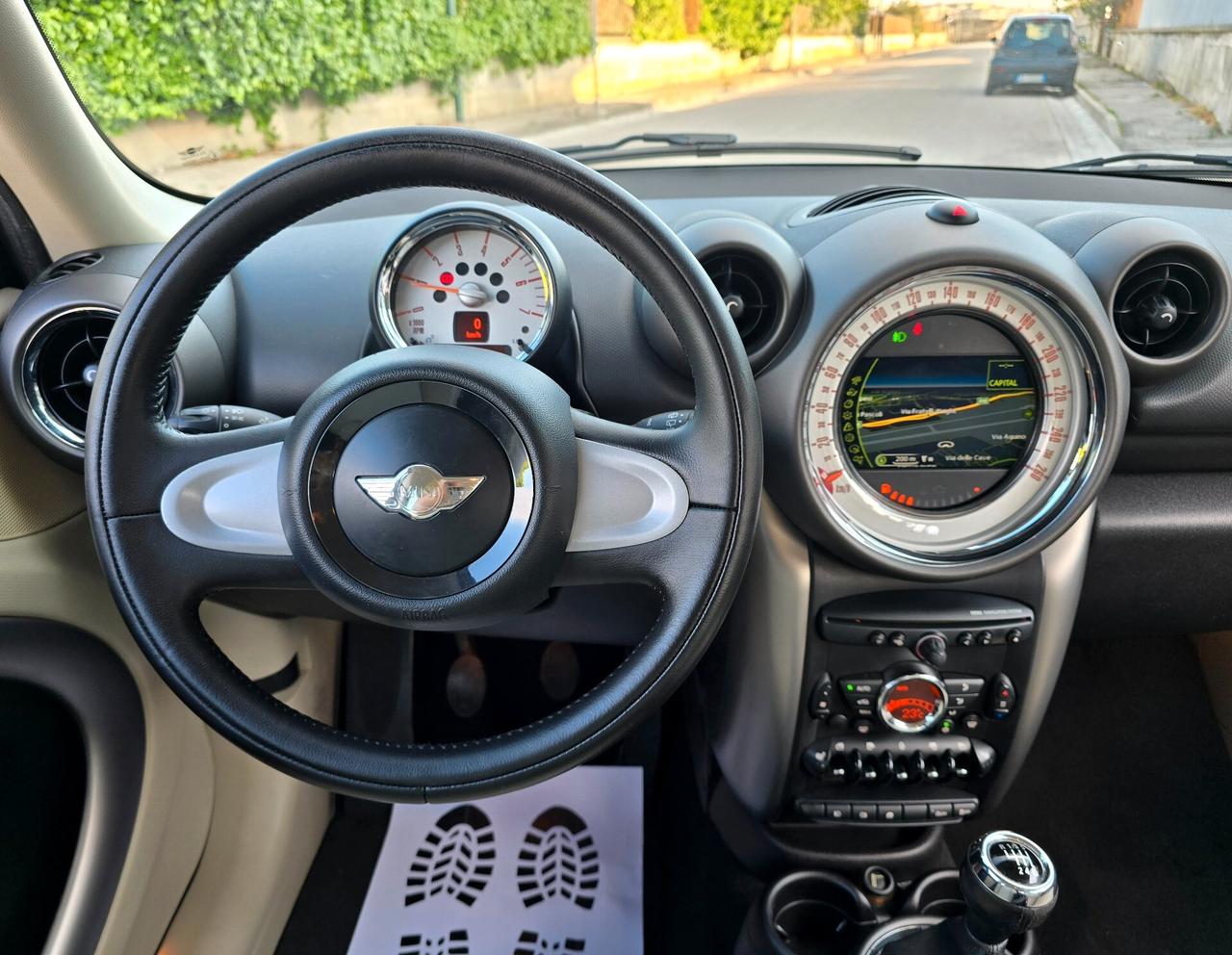 MINI COUNTRYMAN BI-COLOR 1.6 DIESEL NUOVISSIMA