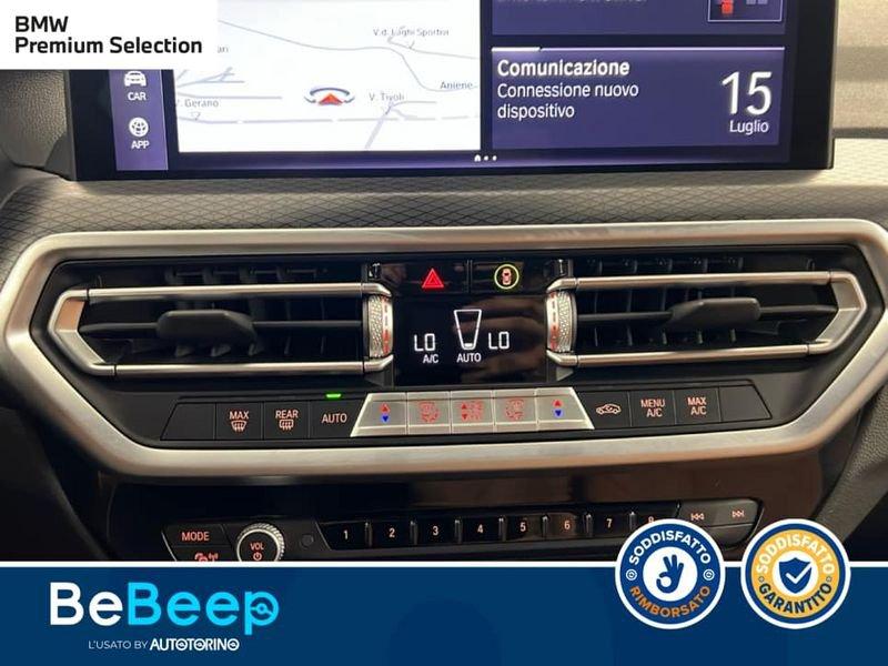 BMW X3 XDRIVE20D MHEV 48V MSPORT AUTO