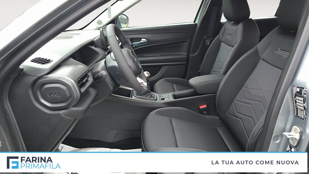 JEEP Avenger Benzina Avenger Altitude 1.2 100cv