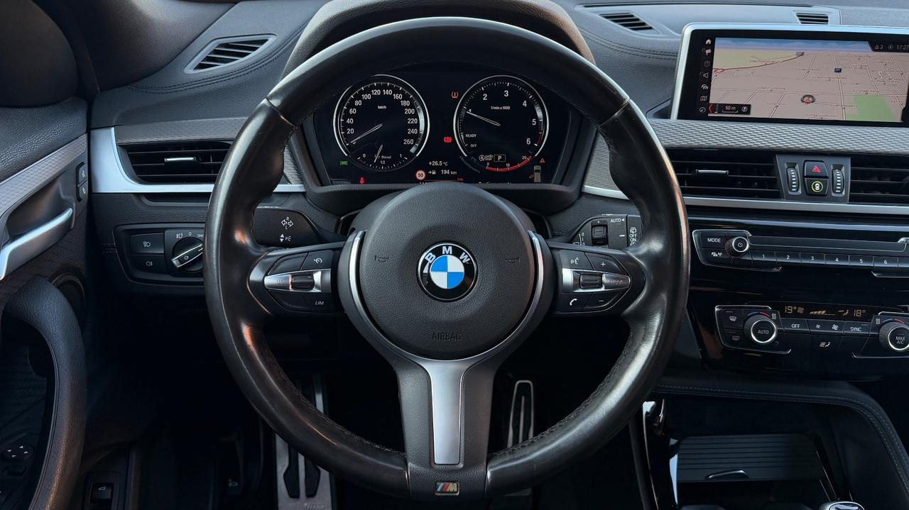 BMW X2 S-DRIVE M-SPORT 116CV - FULL LED, PACCHETTO LUCI, NEOPATENTATI
