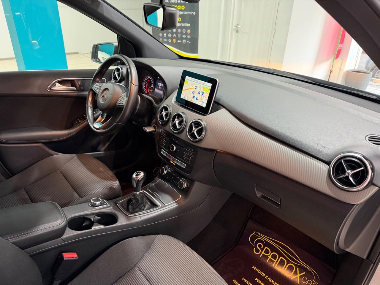 MERCEDES CLASSE B 2015 DIESEL *MANUALE *88 MILAKM CERTIFICATI